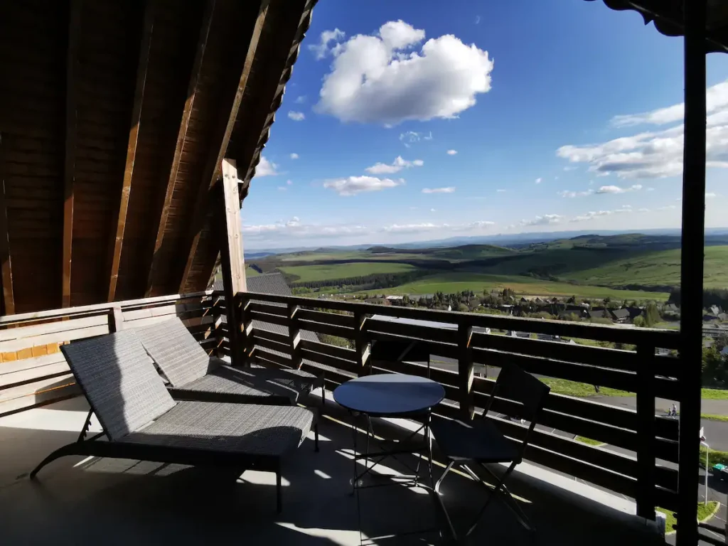 Terrasses Vue imprenable Super Besse Sancy