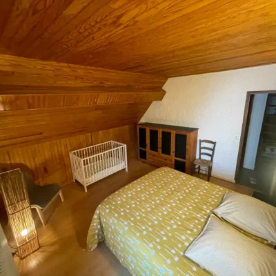 Chambre principal Super Besse Chalet Centre Station